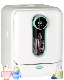 Baby Bottle Washer, Sterilizer and Dryer Pro Cleaning Machine with 360° Dual Spray Arms, Steam Sterilization, Drying Function