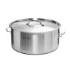 11.6 Gal Top-Grade Thick Stainless Steel Stock Pot 18/10 – Heavy-Duty Stockpot for Soup, Stew, Cooking, and Catering Use