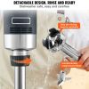 Commercial Immersion Blender, 500 Watt Heavy Duty Hand Mixer, Variable Speed Kitchen Stick Mixer with 304 Stainless Steel Blade