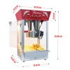 W Countertop Popcorn Popper for Parties, Events, and Home Theater, Black